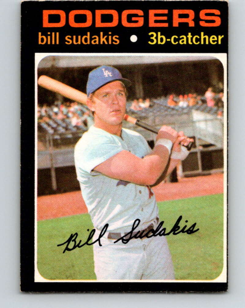 1971 O-Pee-Chee MLB #253 Bill Sudakis� Los Angeles Dodgers� V11102