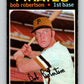 1971 O-Pee-Chee MLB #255 Bob Robertson� Pittsburgh Pirates� V11106