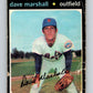 1971 O-Pee-Chee MLB #259 Dave Marshall� New York Mets� V11113