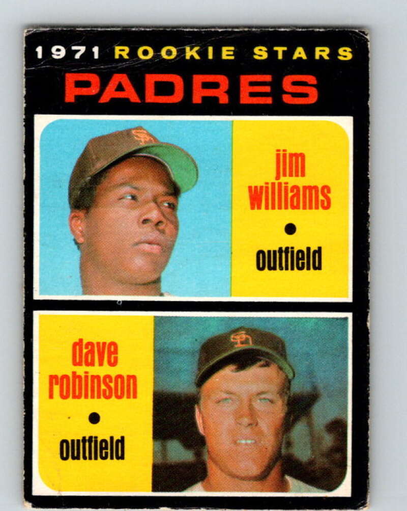 1971 O-Pee-Chee MLB #262 Williams/Robinson� RC Rookie� V11120