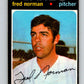 1971 O-Pee-Chee MLB #348 Fred Norman� St. Louis Cardinals� V11169