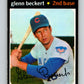 1971 O-Pee-Chee MLB #390 Glenn Beckert� Chicago Cubs� V11191
