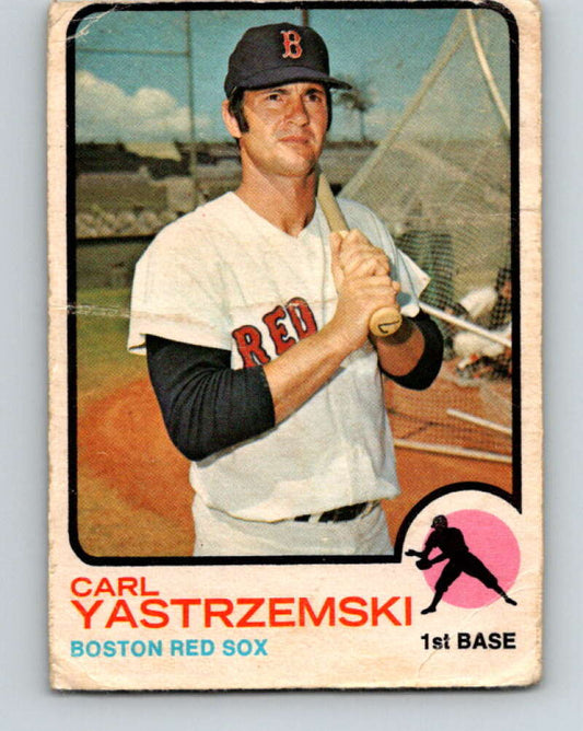1973 O-Pee-Chee MLB #245 Carl Yastrzemski  Boston Red Sox  V11209