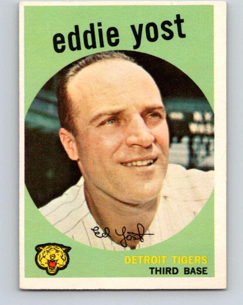 1959 Topps MLB #2 Eddie Yost Detroit Tigers V11217