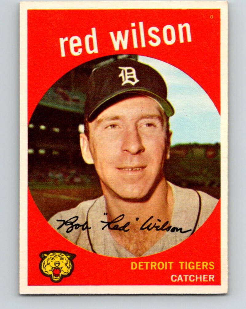 1959 Topps MLB #24 Red Wilson Detroit Tigers V11237