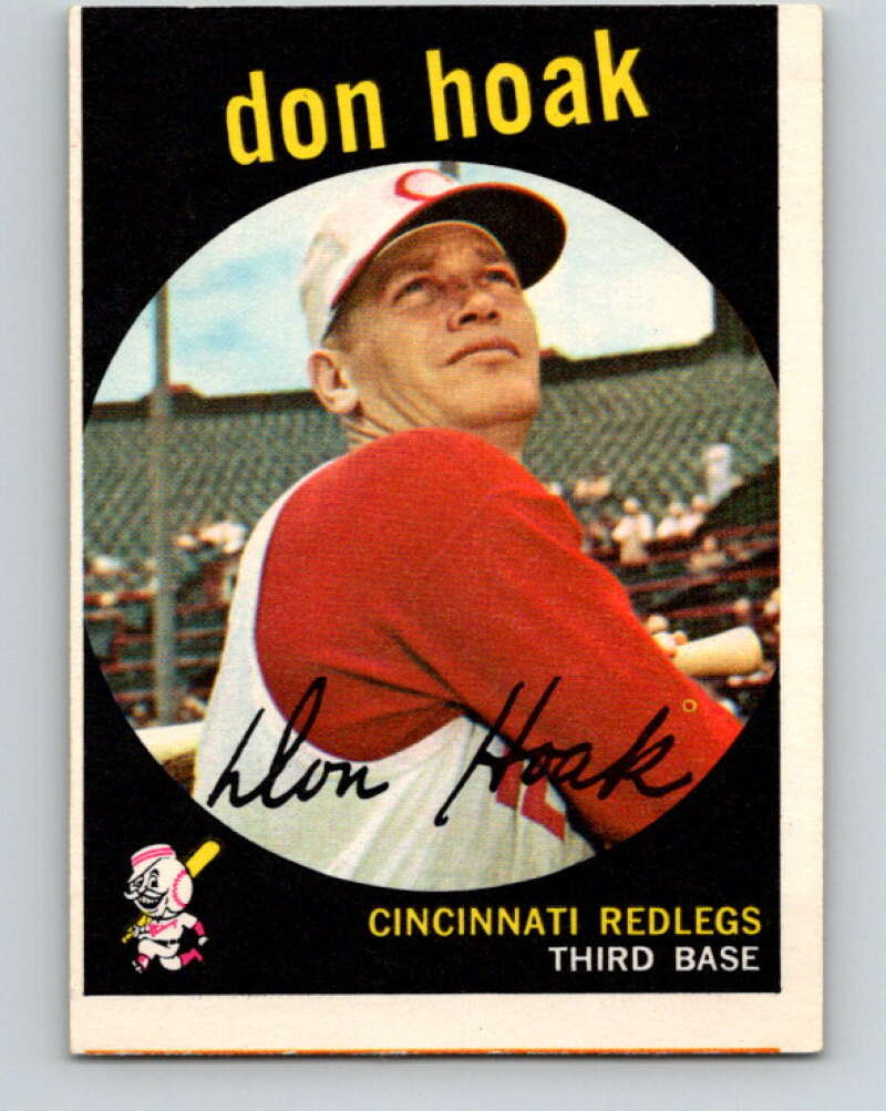 1959 Topps MLB #25 Don Hoak Cincinnati Reds V11239