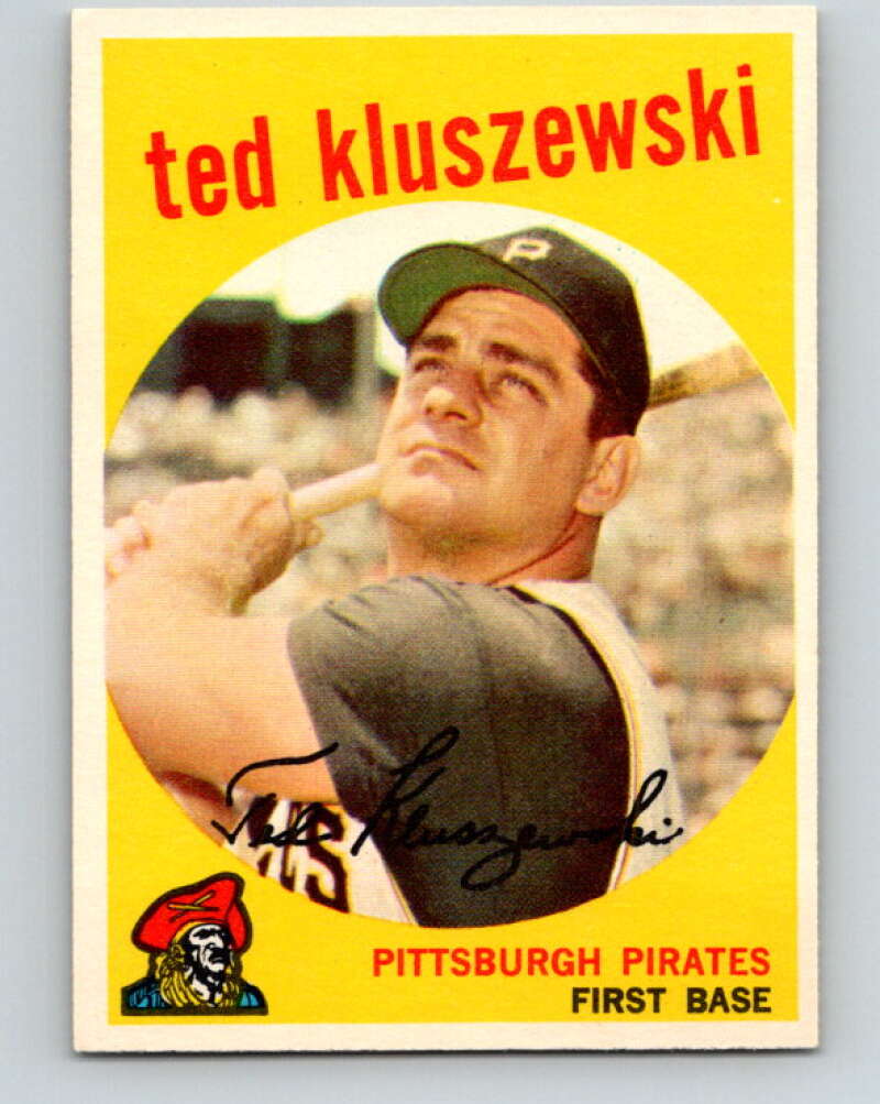 1959 Topps MLB #35 Ted Kluszewski Pittsburgh Pirates V11249