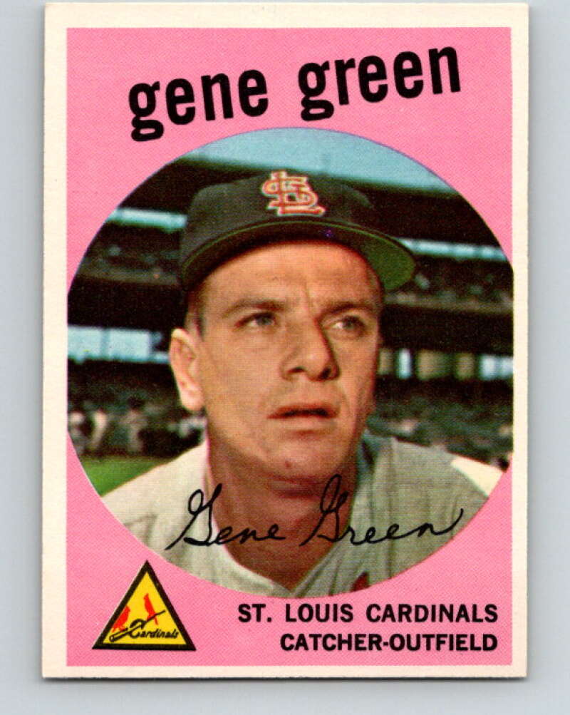 1959 Topps MLB #37 Gene Green St. Louis Cardinals V11252