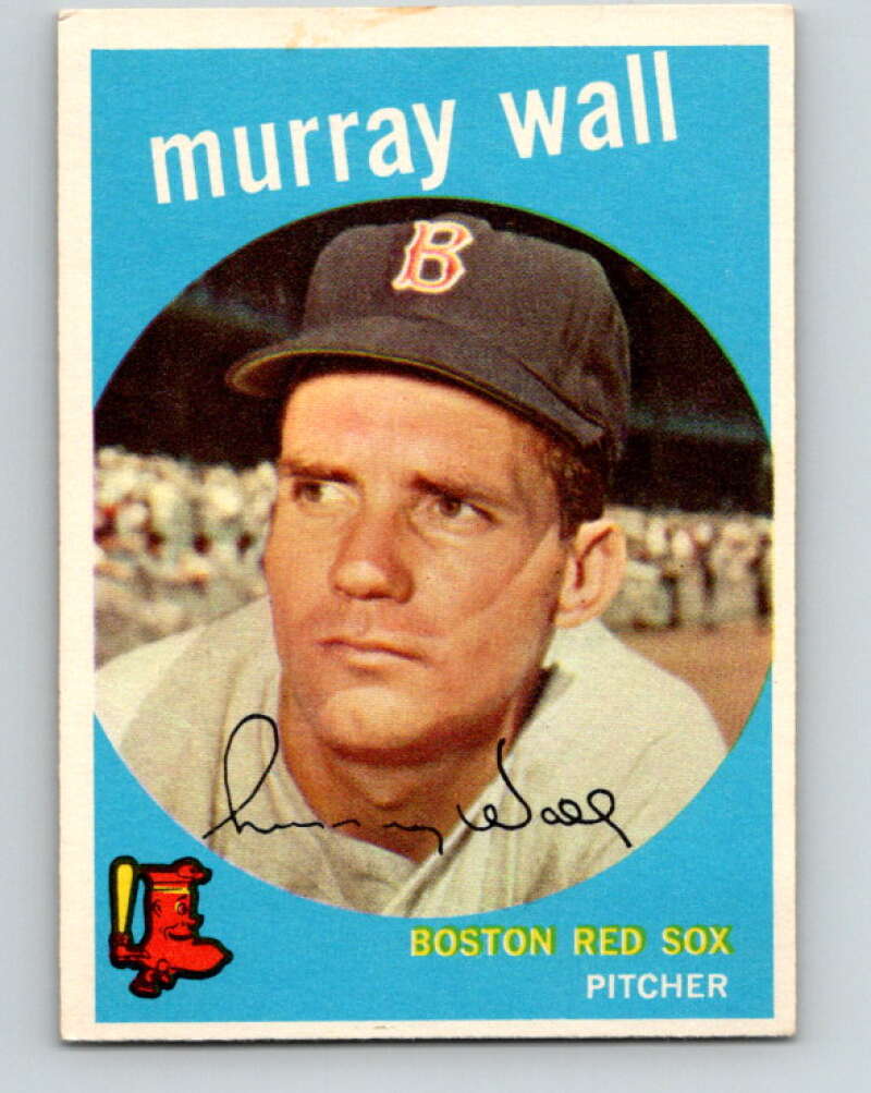 1959 Topps MLB #42 Murray Wall Boston Red Sox V11257