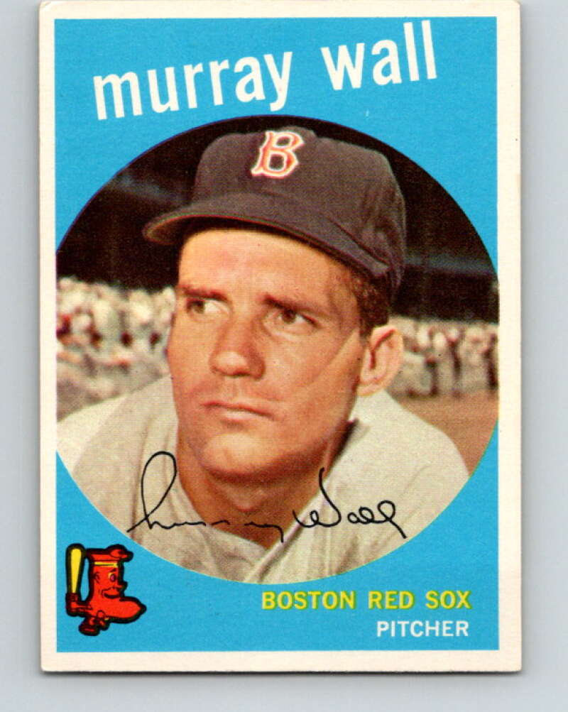 1959 Topps MLB #42 Murray Wall Boston Red Sox V11258