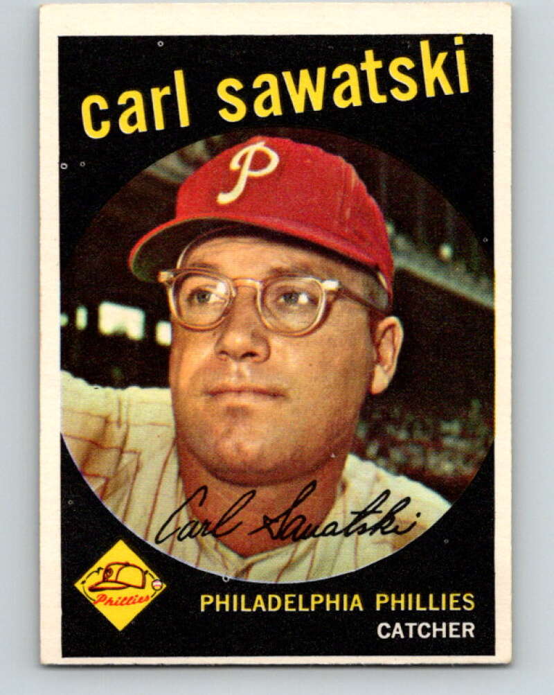 1959 Topps MLB #56 Carl Sawatski Philadelphia Phillies V11265