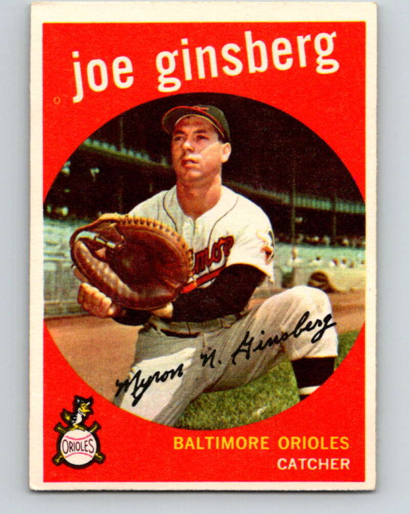 1959 Topps MLB #66 Joe Ginsberg Baltimore Orioles V11272