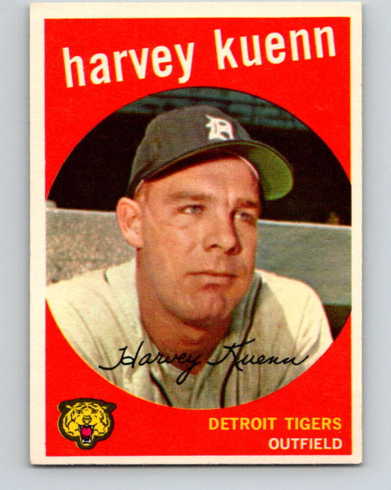 1959 Topps MLB #70 Harvey Kuenn Detroit Tigers V11275