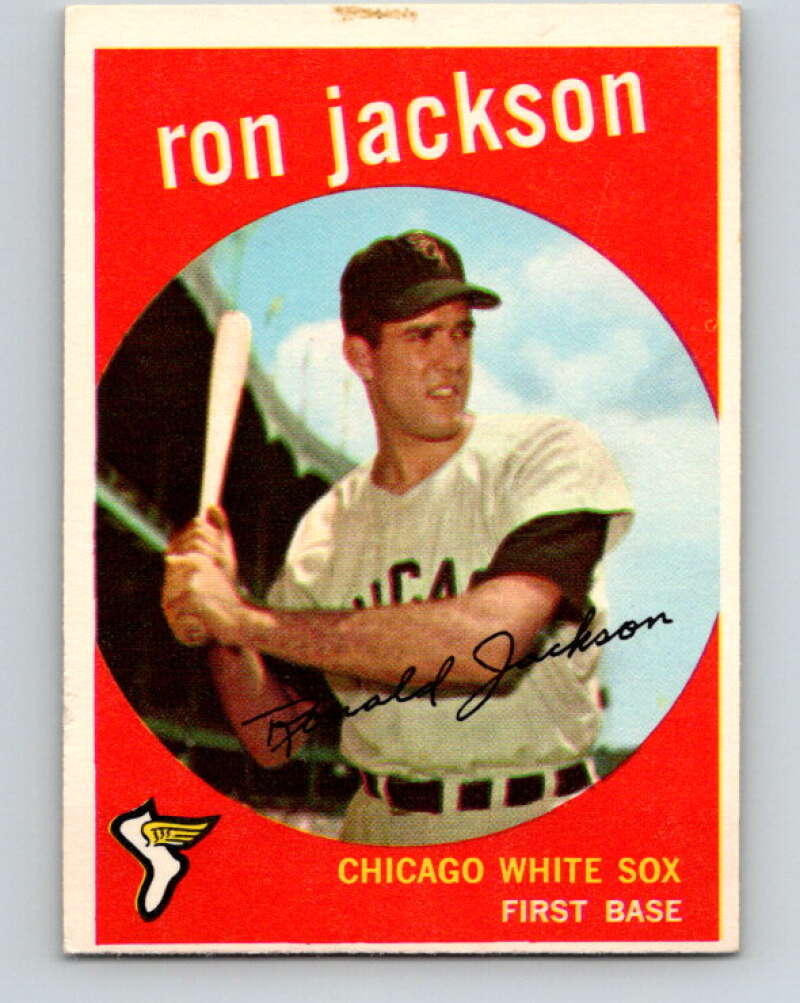 1959 Topps MLB #73 Ron Jackson UER Chicago White Sox V11279