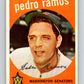 1959 Topps MLB #78 Pedro Ramos  Washington Senators  V11283