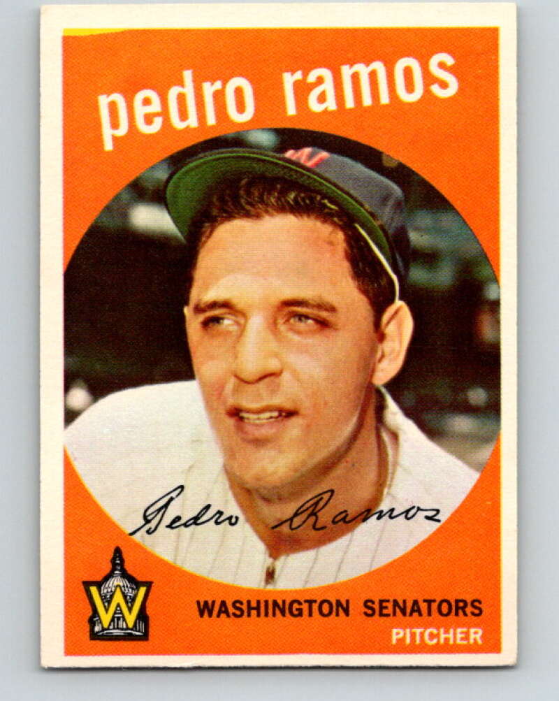 1959 Topps MLB #78 Pedro Ramos  Washington Senators  V11283