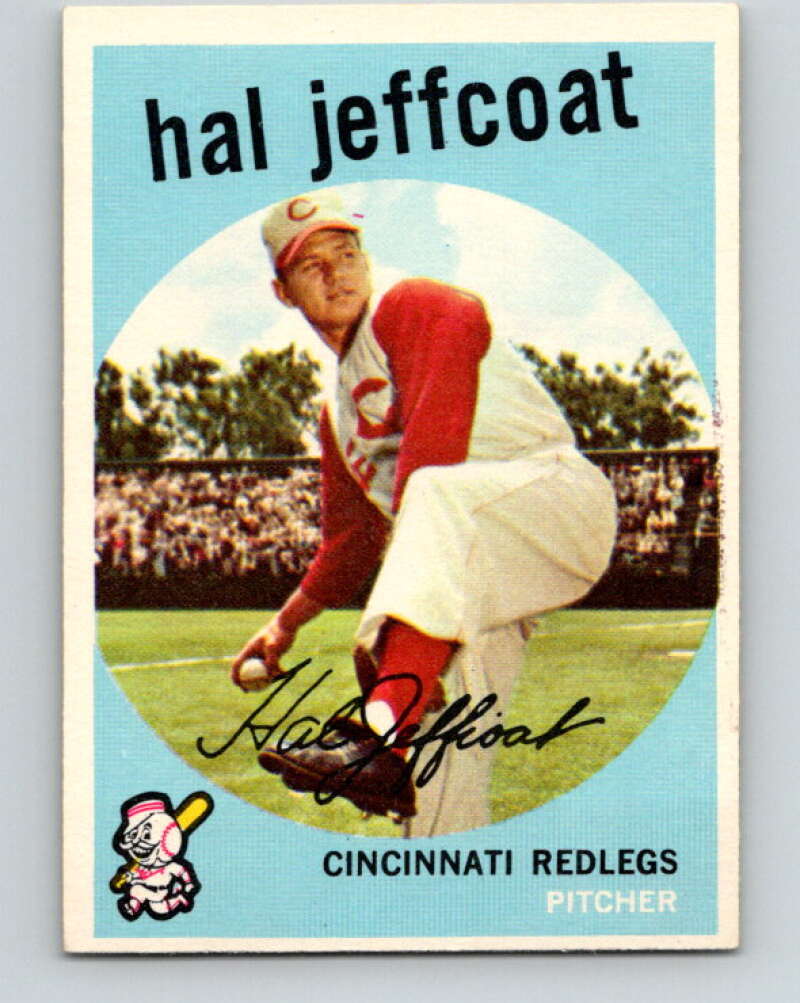 1959 Topps MLB #81 Hal Jeffcoat Cincinnati Reds V11287
