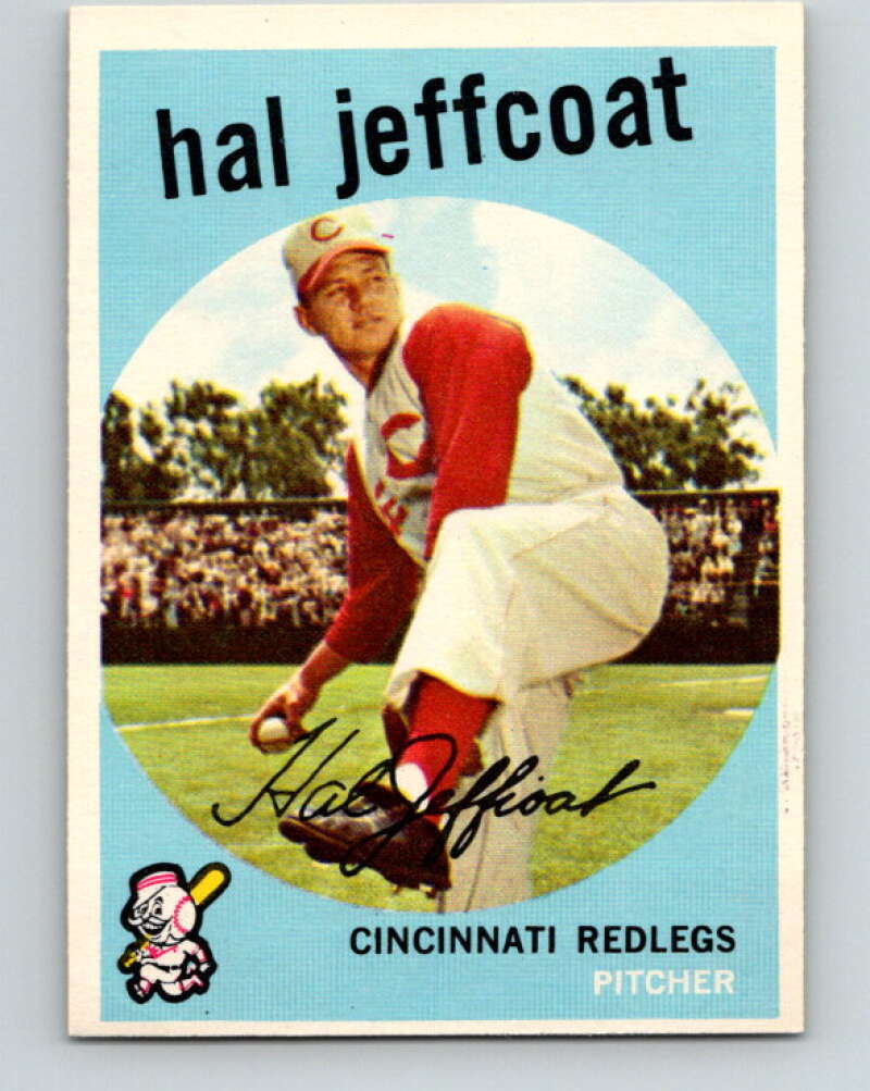 1959 Topps MLB #81 Hal Jeffcoat Cincinnati Reds V11288
