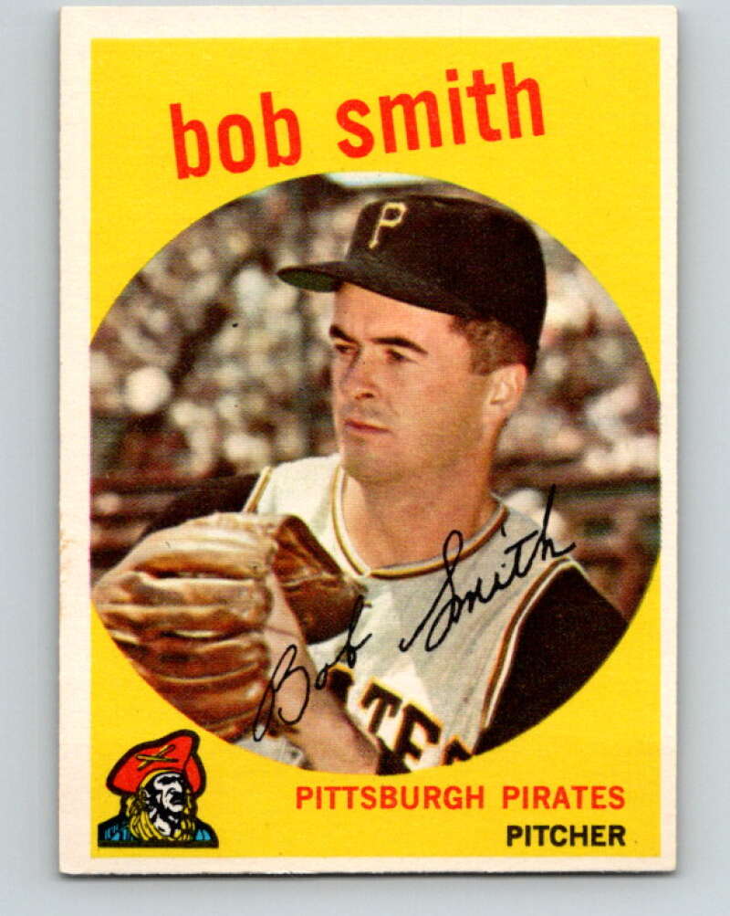 1959 Topps MLB #83 Bob Smith UER Pittsburgh Pirates V11289