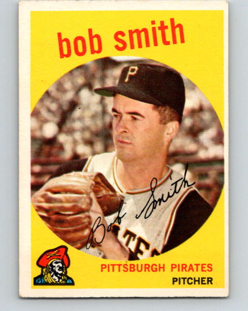 1959 Topps MLB #83 Bob Smith UER Pittsburgh Pirates V11290
