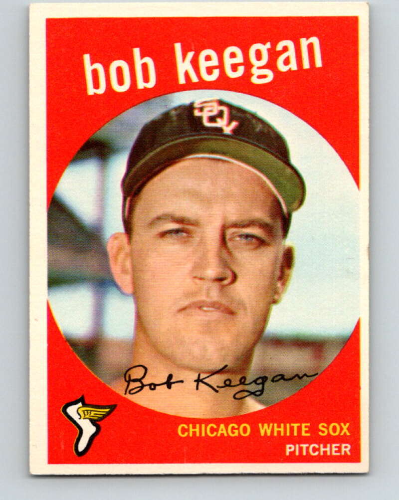 1959 Topps MLB #86 Bob Keegan UER Chicago White Sox V11295