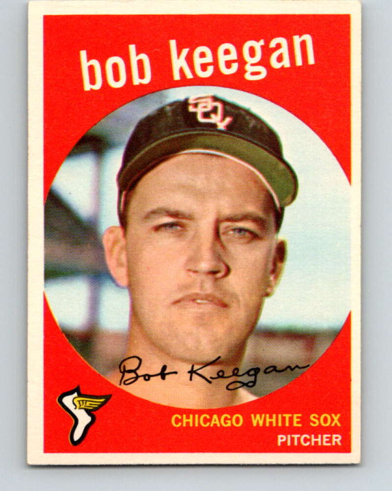 1959 Topps MLB #86 Bob Keegan UER Chicago White Sox V11297