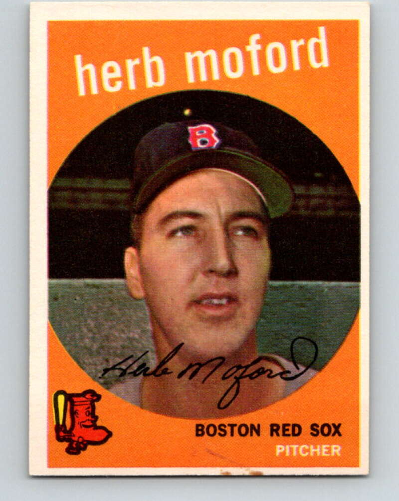 1959 Topps MLB #91 Herb Moford  RC Rookie Boston Red Sox  V11301