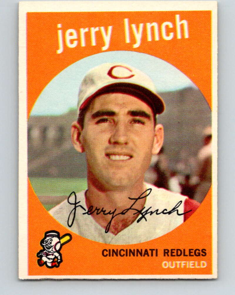 1959 Topps MLB #97 Jerry Lynch Cincinnati Reds V11307