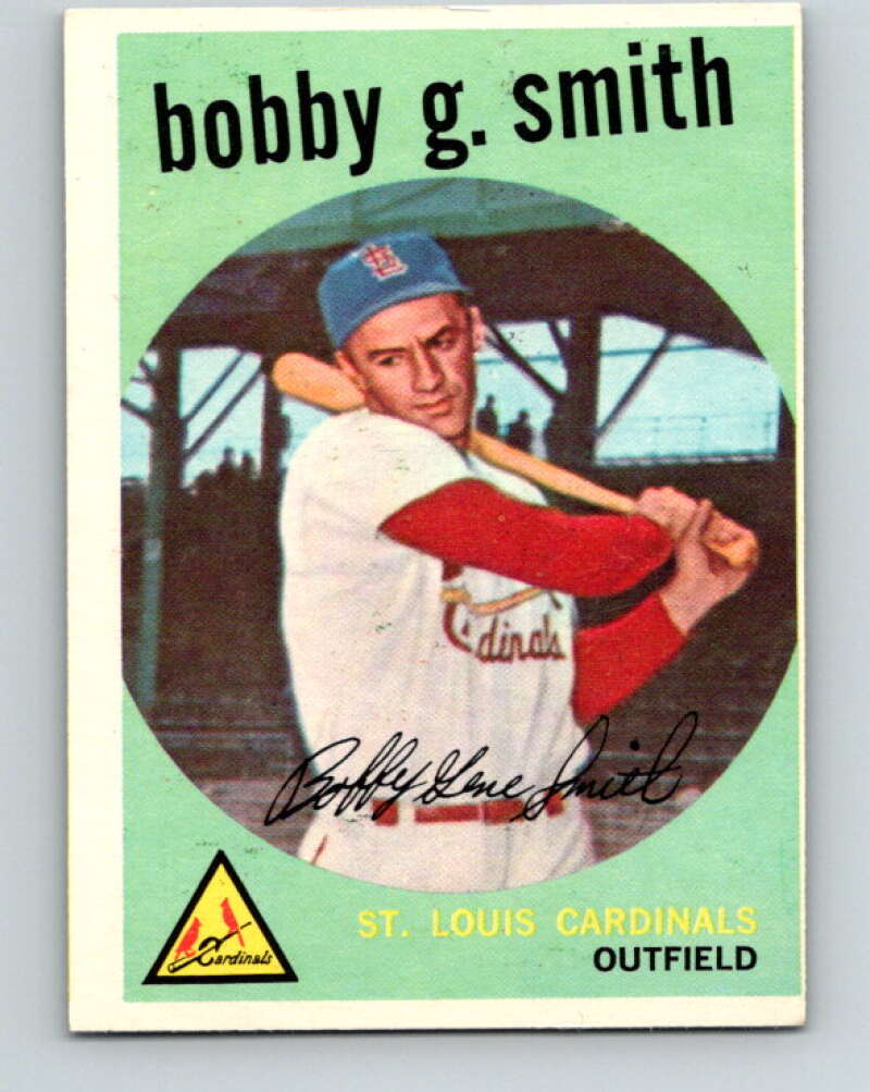 1959 Topps MLB #162 Bobby Gene Smith St. Louis Cardinals V11325