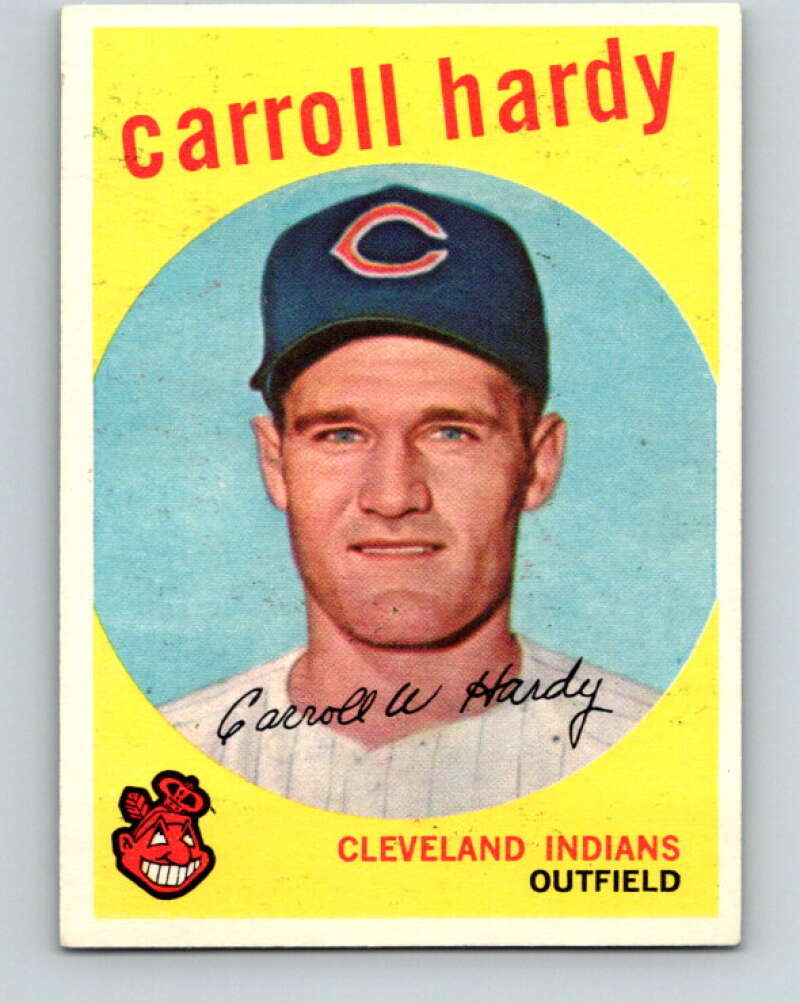 1959 Topps MLB #168 Carroll Hardy Cleveland Indians V11326