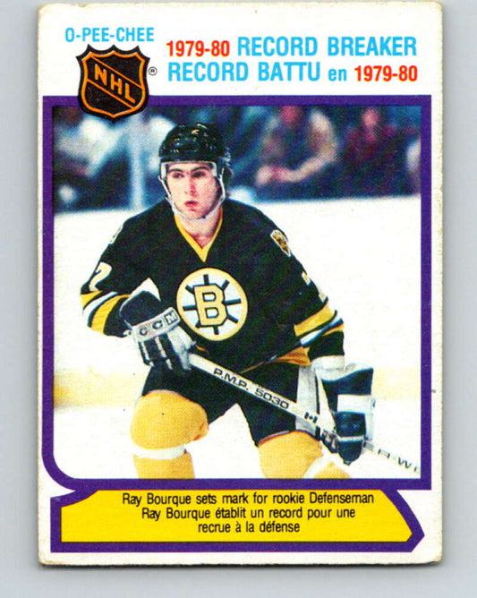 1980-81 O-Pee-Chee #2 Ray Bourque RB  Boston Bruins  V11337