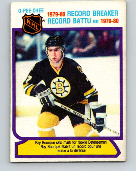 1980-81 O-Pee-Chee #2 Ray Bourque RB  Boston Bruins  V11341