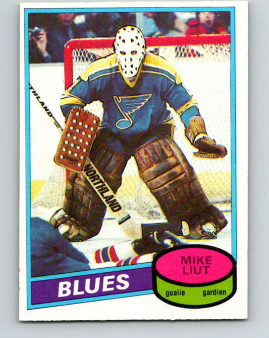 1980-81 O-Pee-Chee #31 Mike Liut  RC Rookie St. Louis Blues  V11367