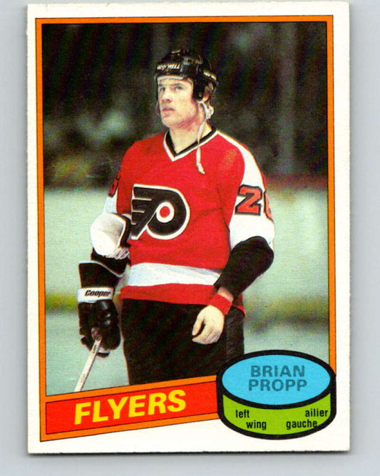 1980-81 O-Pee-Chee #39 Brian Propp  RC Rookie Philadelphia Flyers  V11376