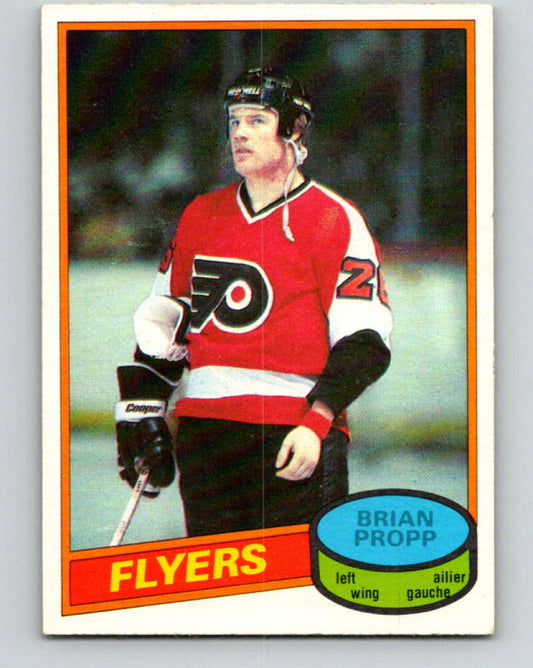1980-81 O-Pee-Chee #39 Brian Propp  RC Rookie Philadelphia Flyers  V11377