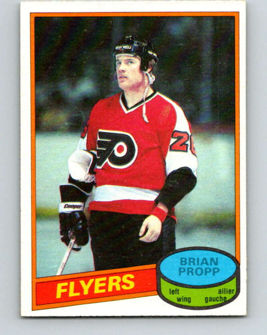1980-81 O-Pee-Chee #39 Brian Propp  RC Rookie Philadelphia Flyers  V11378