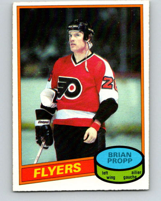 1980-81 O-Pee-Chee #39 Brian Propp  RC Rookie Philadelphia Flyers  V11380