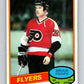 1980-81 O-Pee-Chee #39 Brian Propp  RC Rookie Philadelphia Flyers  V11381