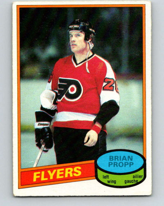 1980-81 O-Pee-Chee #39 Brian Propp  RC Rookie Philadelphia Flyers  V11381