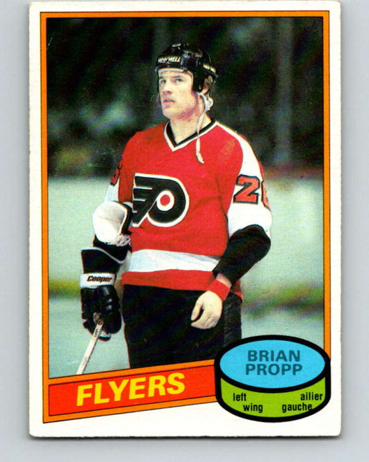 1980-81 O-Pee-Chee #39 Brian Propp  RC Rookie Philadelphia Flyers  V11382