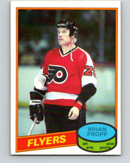 1980-81 O-Pee-Chee #39 Brian Propp  RC Rookie Philadelphia Flyers  V11383