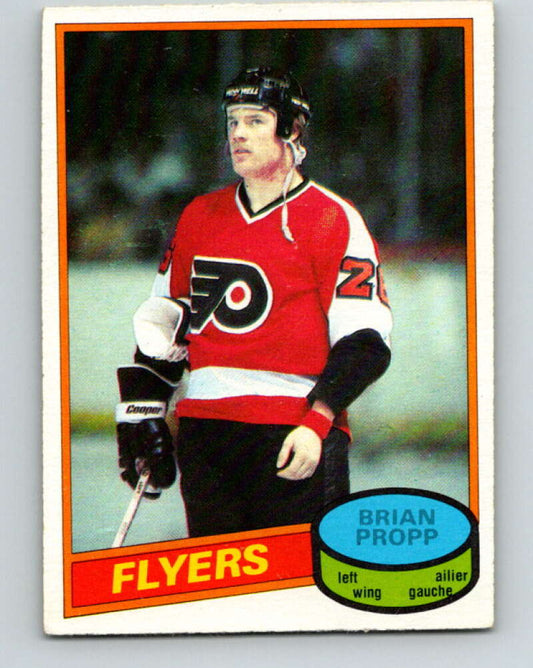 1980-81 O-Pee-Chee #39 Brian Propp  RC Rookie Philadelphia Flyers  V11384