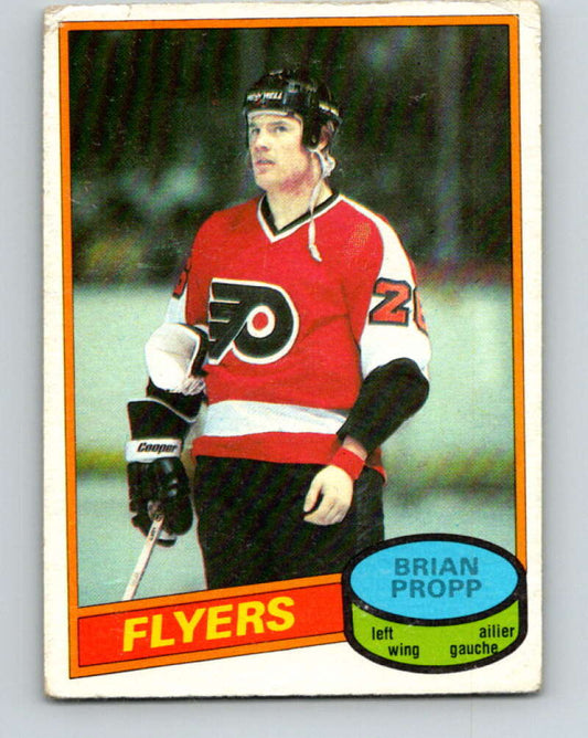1980-81 O-Pee-Chee #39 Brian Propp  RC Rookie Philadelphia Flyers  V11385