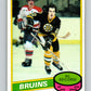 1980-81 O-Pee-Chee #129 Al Secord  RC Rookie Boston Bruins  V11415