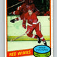 1980-81 O-Pee-Chee #187 Mike Foligno  RC Rookie Detroit Red Wings  V11441
