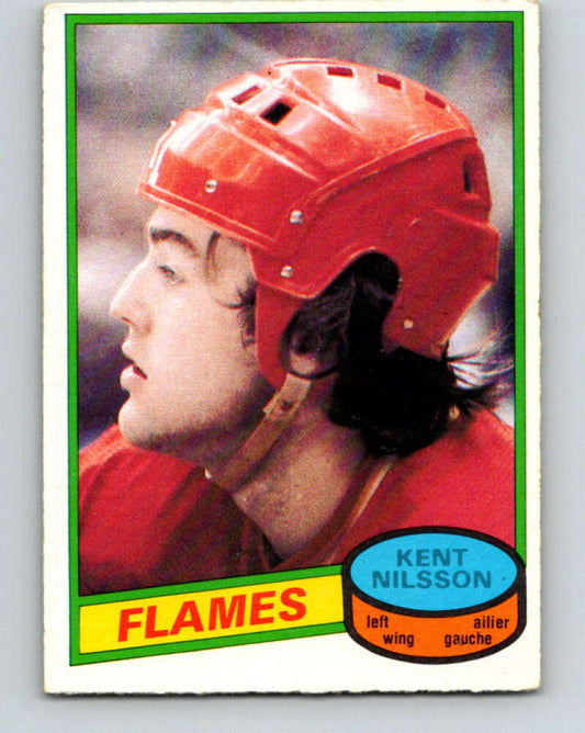 1980-81 O-Pee-Chee #197 Kent Nilsson  RC Rookie Calgary Flames  V11468