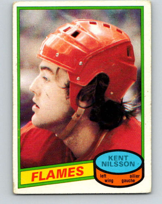 1980-81 O-Pee-Chee #197 Kent Nilsson  RC Rookie Calgary Flames  V11469