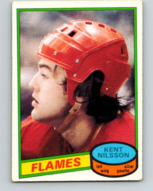 1980-81 O-Pee-Chee #197 Kent Nilsson  RC Rookie Calgary Flames  V11470
