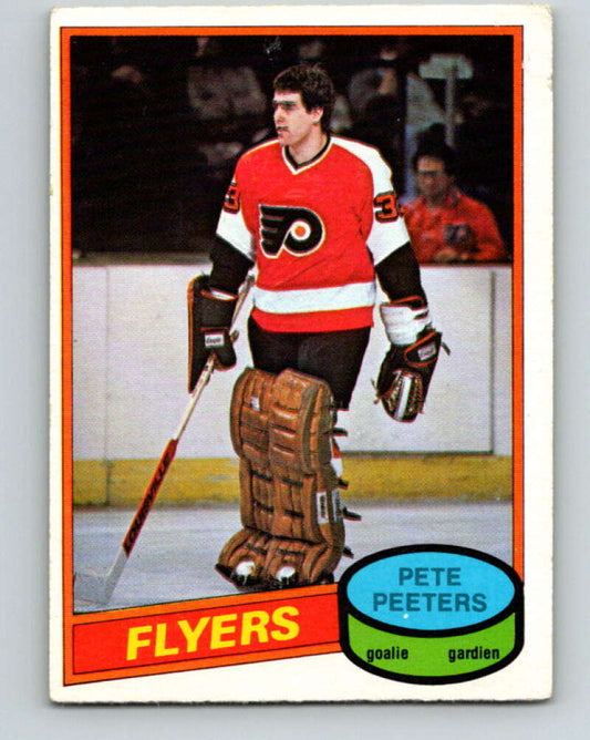 1980-81 O-Pee-Chee #279 Pete Peeters  RC Rookie Philadelphia Flyers  V11504