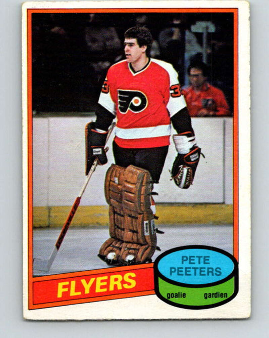 1980-81 O-Pee-Chee #279 Pete Peeters  RC Rookie Philadelphia Flyers  V11506